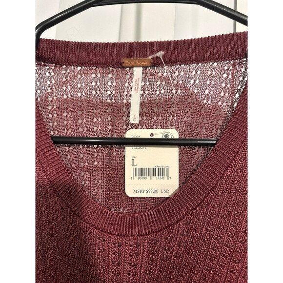 Free People H2 Crew Sweater - Large - NWT - Picture 3 of 4
